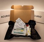 Sterile Spritzen Kanülen und Zubehör organisiert in ACURIO° Routine Box