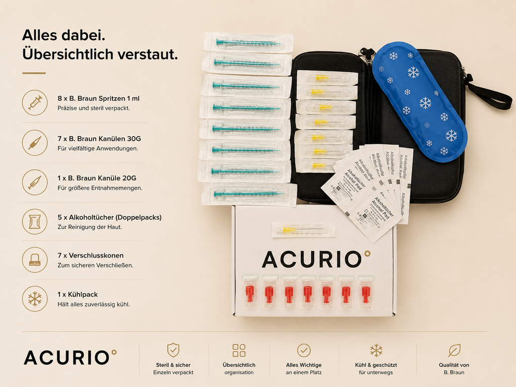 ACURIO° To-Go Box – Zubehör organisiert für unterwegs